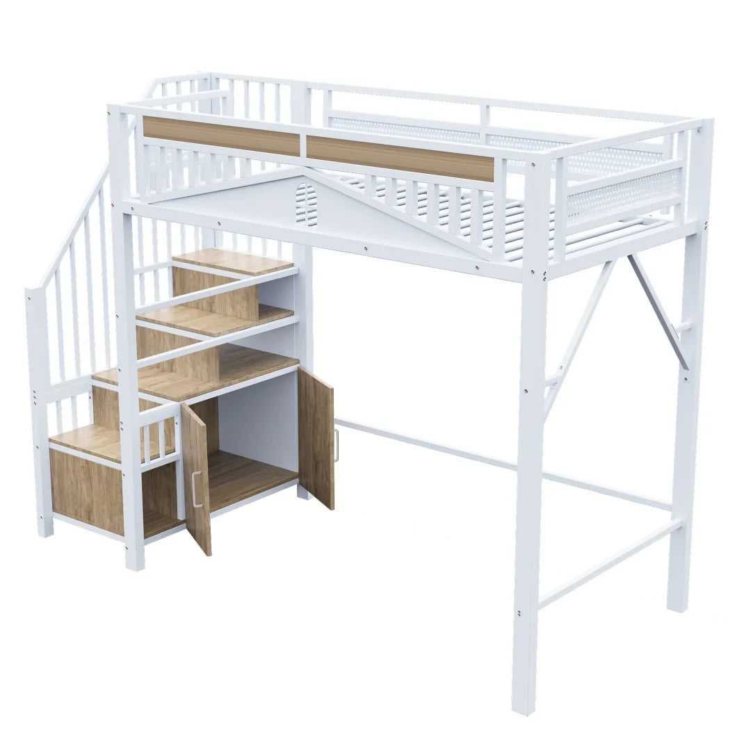 Uitklapbare Eettafel – Uitschuifbare Tafel – Ruimtebesparende Keukentafel – Multifunctionele Eettafel – Tafels met Opbergniveaus – 140×80 cm – Wit MDF Met Drie Opberglades