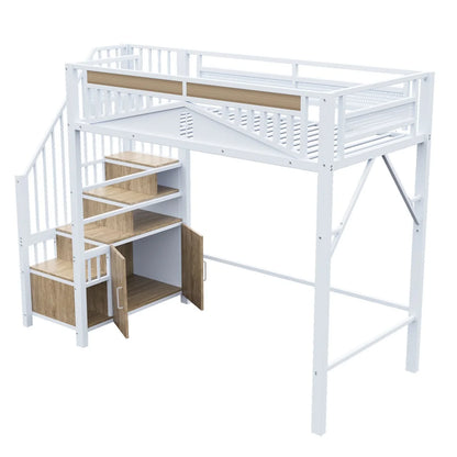 Uitklapbare Eettafel – Uitschuifbare Tafel – Ruimtebesparende Keukentafel – Multifunctionele Eettafel – Tafels met Opbergniveaus – 140×80 cm – Wit MDF Met Drie Opberglades