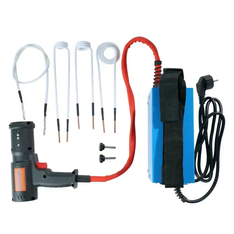 Inductiespiraal – Inductieverwarmer – Inductie Verwarmer – Elektromagnetische Verwarmer – Mobiele Verwarming – 1500W Krachtige Warmte – Lichtgewicht Aluminium Behuizing