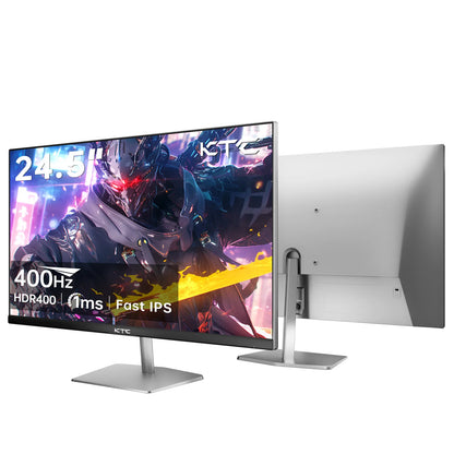 Gaming Monitor – Gaming Scherm – PC Monitor – Breedbeeld Monitor – Full HD Monitor – 24,5 Inch – 400Hz Verversingssnelheid – 1 ms Responstijd – Mat Scherm – HDR400 - QUORE