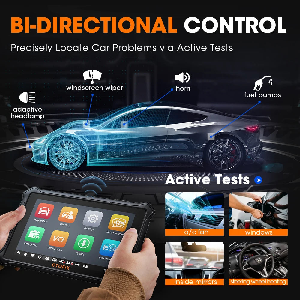 OBD Scanner - OBD2 - Auto Scanner - Auto uitlezen - Diagnose Apparatuur voor Auto's - Bluetooth - All System Diagnose - Bidirectionele OBD2 Scanner - 38+ Speciale Functies - ECU Online Coding - VAG Guided Functions - Voor Audi, VW, Skoda