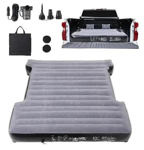 VEVOR Comfortabel Opblaasbaar Matras voor Auto - Inclusief Elektrische Luchtpomp - Ideaal voor Camping - Transporttas Inbegrepen - QUORE