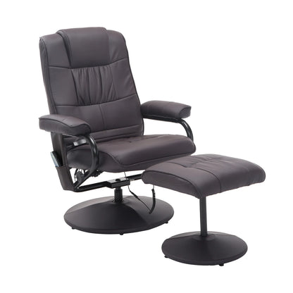 Massagestoel – Relaxfauteuil – Massagezetel – Shiatsu Stoel – Elektrische Stoel – 10 Vibratiestanden – Kunstleer Bekleding