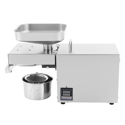 Oliepers – Olie-extractor – Notenpers – Zaadpers – 610W Motor – RVS 304 Materiaal