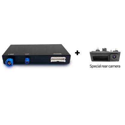 Carplay Module – Android Auto Adapter – Draadloze Carplay Dongle – Multimedia Interface – Mib & MIB2 Compatibel – Inclusief Achteruitrijcamera – Plug & Play Installatie - QUORE