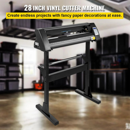 Vinyl Cutter Plotter – Vinylsnijder – Snijplotter – Stickersnijder – Plottermachine – 28 Inch Snijbreedte – LCD Digitaal Bedieningspaneel