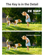 Annke - Beveiligingscamerasysteem - 2K 5MP Camera - CMOS - Openlucht - Bewakingscamera - Beveiligingscamera - Beveiligingscamerasysteem - IP67 - 8 stuk - Wit