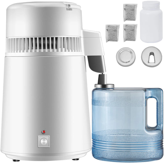 Water Purifier - Water Filter - Water Purification Machine - Water Purification - 4L - 304 Stainless Steel - for Home and Office