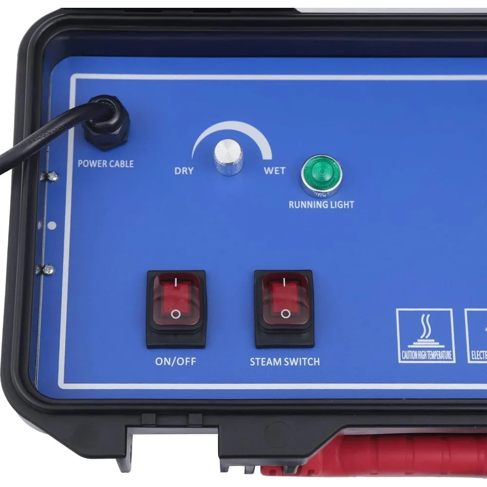 Stoomreiniger – Dampreiniger – Schoonmaakapparaat – Handstomer – 3000 W Vermogen – 130 °C Stoomtemperatuur - QUORE