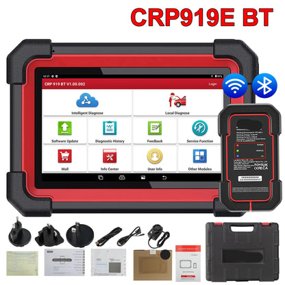 Autodiagnose Apparaat – OBD2 Scanner – Foutcode Lezer – Diagnose Tool – Autodiagnose Scanner – 7-Inch Touchscreen – Bi-directionele Testfunctie