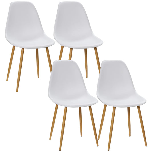 Eetkamerstoelen – Stoelen – Dining Stoelen – Bureau Stoelen – Woonkamer Stoelen – Robuuste Metalen Poten – Ergonomische Zitting