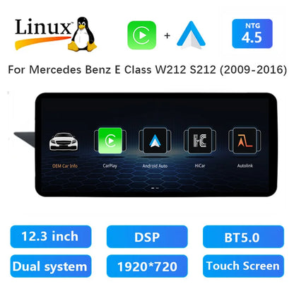 12,3 inch Multimedia Systeem – Autoradio Navigatie – Touchscreen Headunit – Android Auto – CarPlay Draadloos – Snapdragon 665 Processor – Android 14 OS