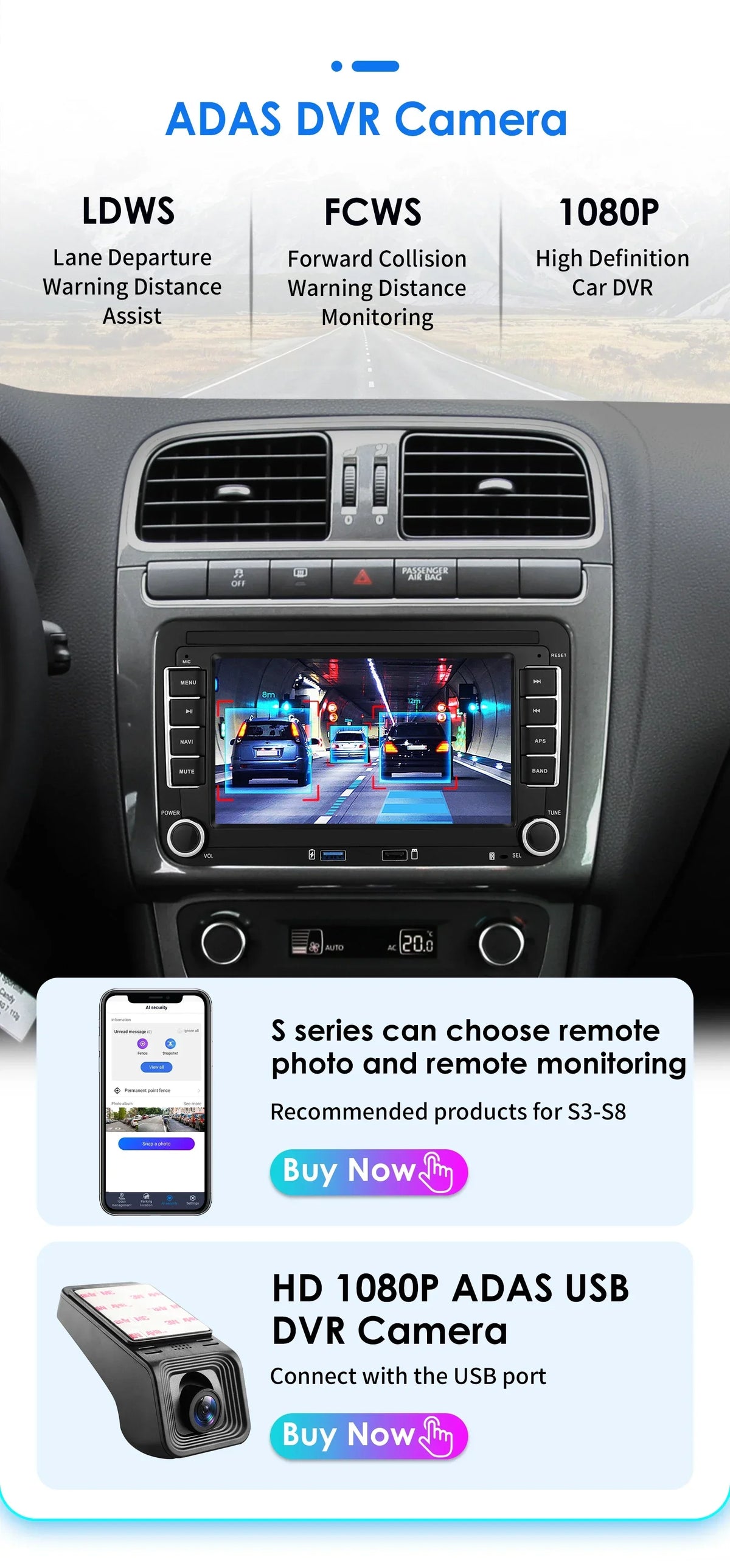 Car Multimedia Player - For Volkswagen GOLF - 2 Din - 7Inch - MP5 with camera2 - Carplay Screen - 1GB16GB with Rear View Camera - Car Navigation System - Multimedia Car Radio - Android 12