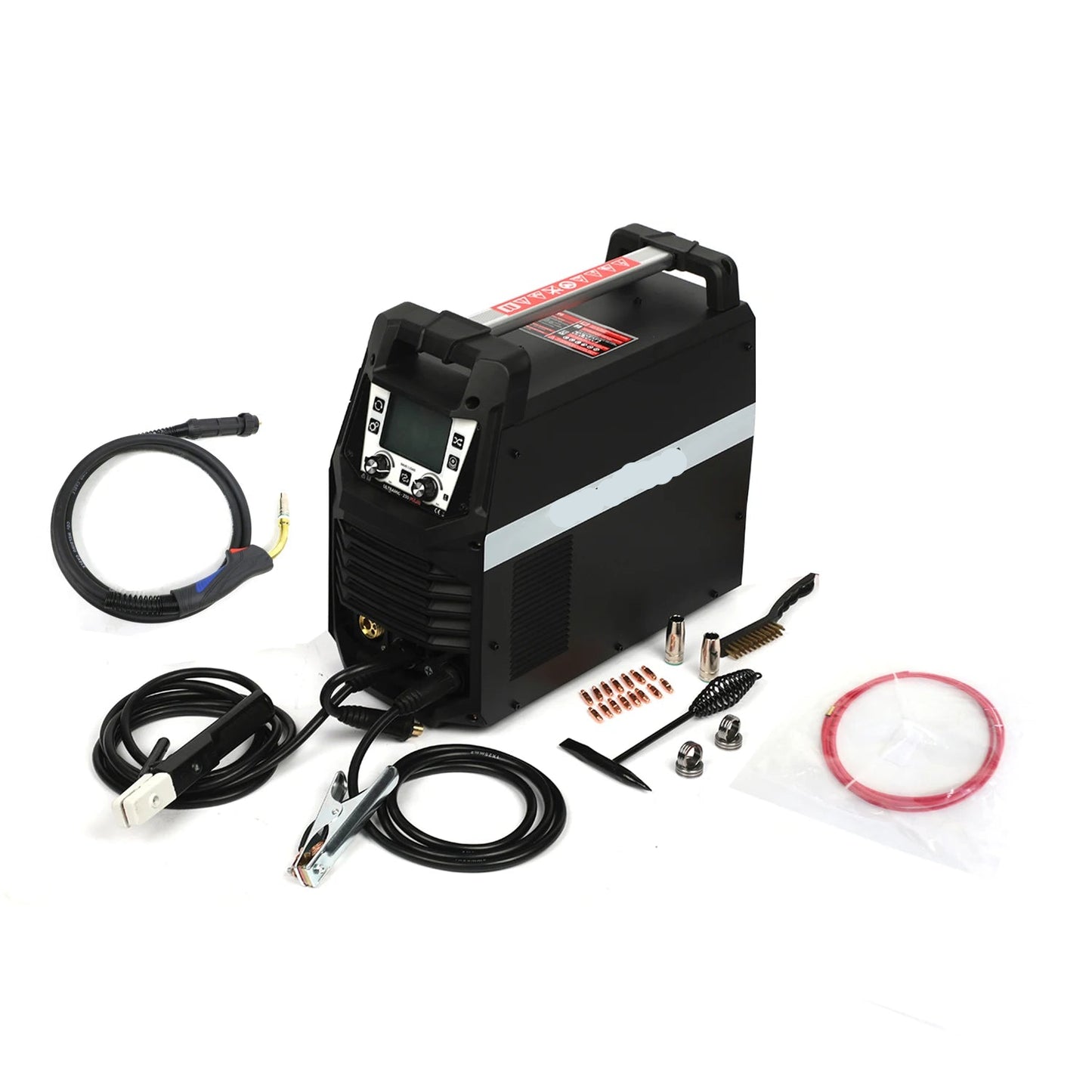 Lasmachine – Lasmachine Voor Thuis – MIG Lasapparaat – MMA Lasser – LCD Display – Hot Start – Instelbare Draadsnelheid - Pakket 2 - QUORE