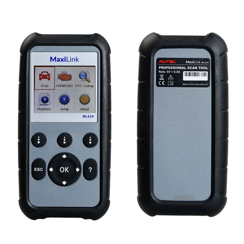 OBD2-Scanner - Diagnosecomputer - Slimme Diagnosetool - Foutverwijdering - ABS - Airbag - AT - Motor - Codelezer - Scanner - CAN OBD2 Diagnosetool - Zwart