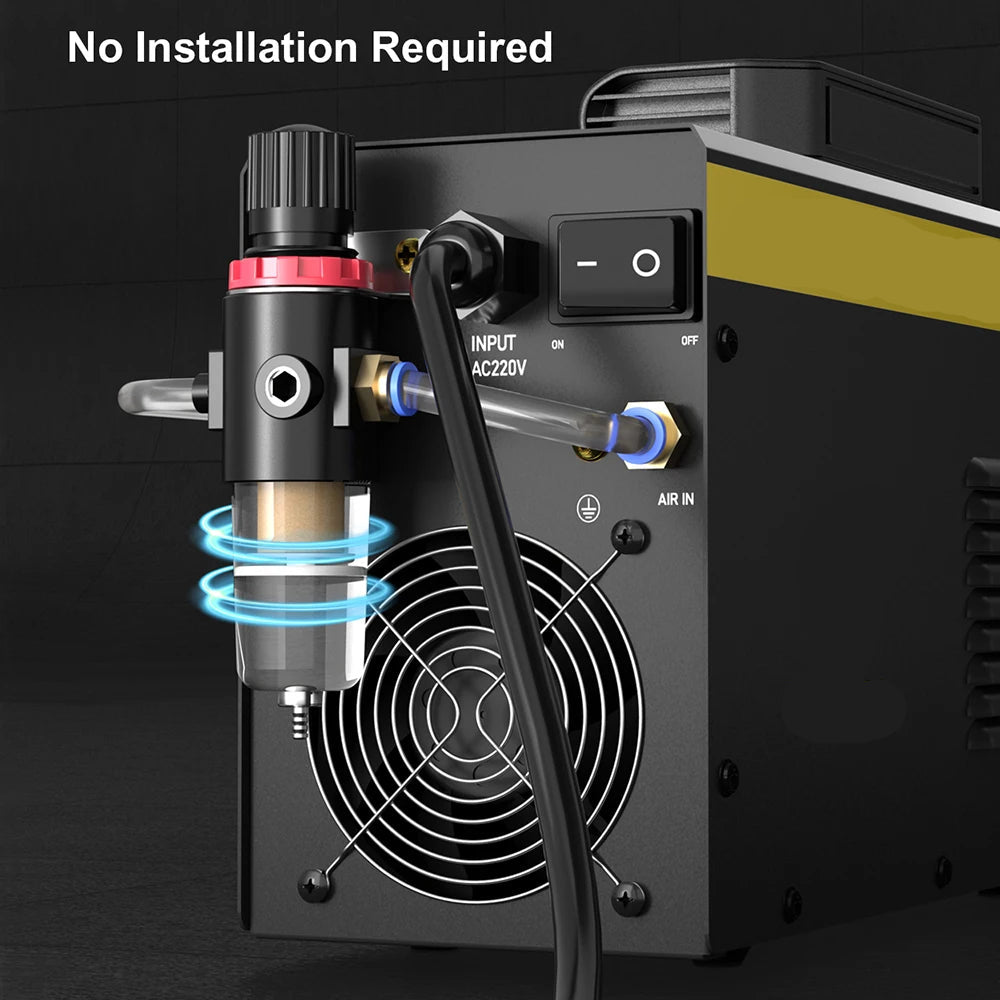 Plasmasnijder – Plasmasnijmachine – Metaalsnijder – Snijapparaat – Compact En Lichtgewicht – 20-50A Stroomsterkte – Pilot-Arc Systeem - IGBT Inverter