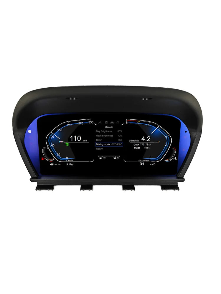 Digitale Dashboard – LED Instrumentenpaneel – Virtuele Cockpit – Snelheidsmeter – Auto Dashboard – Met CarPlay – 12,3 Inch HD Scherm – Plug & Play Installatie - QUORE