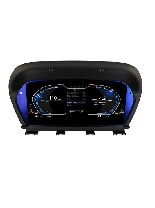 Digitale Dashboard – LED Instrumentenpaneel – Virtuele Cockpit – Snelheidsmeter – Auto Dashboard – Met CarPlay – 12,3 Inch HD Scherm – Plug & Play Installatie - QUORE