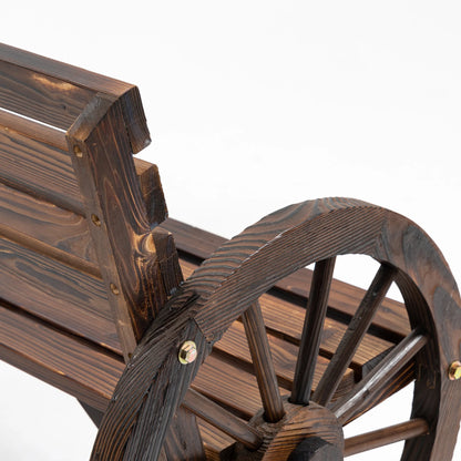 Houten Tuinbank – Buitenbank – Tuinmeubel – Verandabank – Grenenhout – Waterbestendig – Stevig 240 Kg