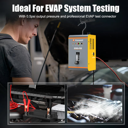 Rooklekkendetector – Rooklekkage Tester – Lekkage Opsporingsapparaat – Evap Testconnector – Ingebouwde Luchtpomp – 10 Minuten Testduur