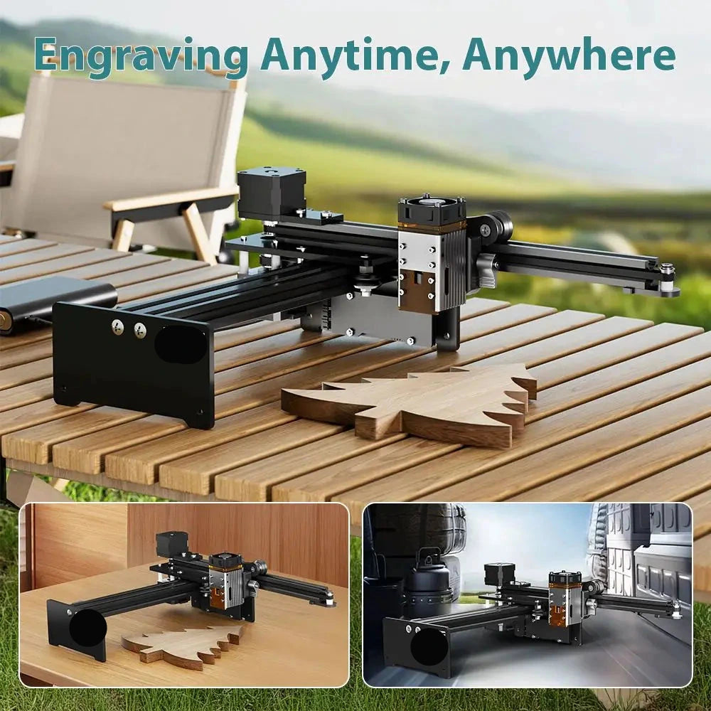 Lasergraveermachine – Laser Cutter – Lasergraveur – Laser Snijmachine – Graveermachine – 12W Laservermogen – Graveeroppervlakte 170x180 mm