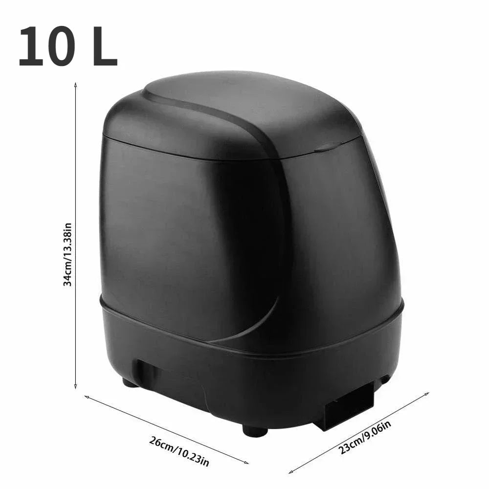 Vissenvoerautomaat – Voederautomaat – Automatische Vissenvoerder – Visvoer Dispenser – Voerautomaat – 10 Liter Capaciteit – Instelbaar Tot 4 Voedermomenten
