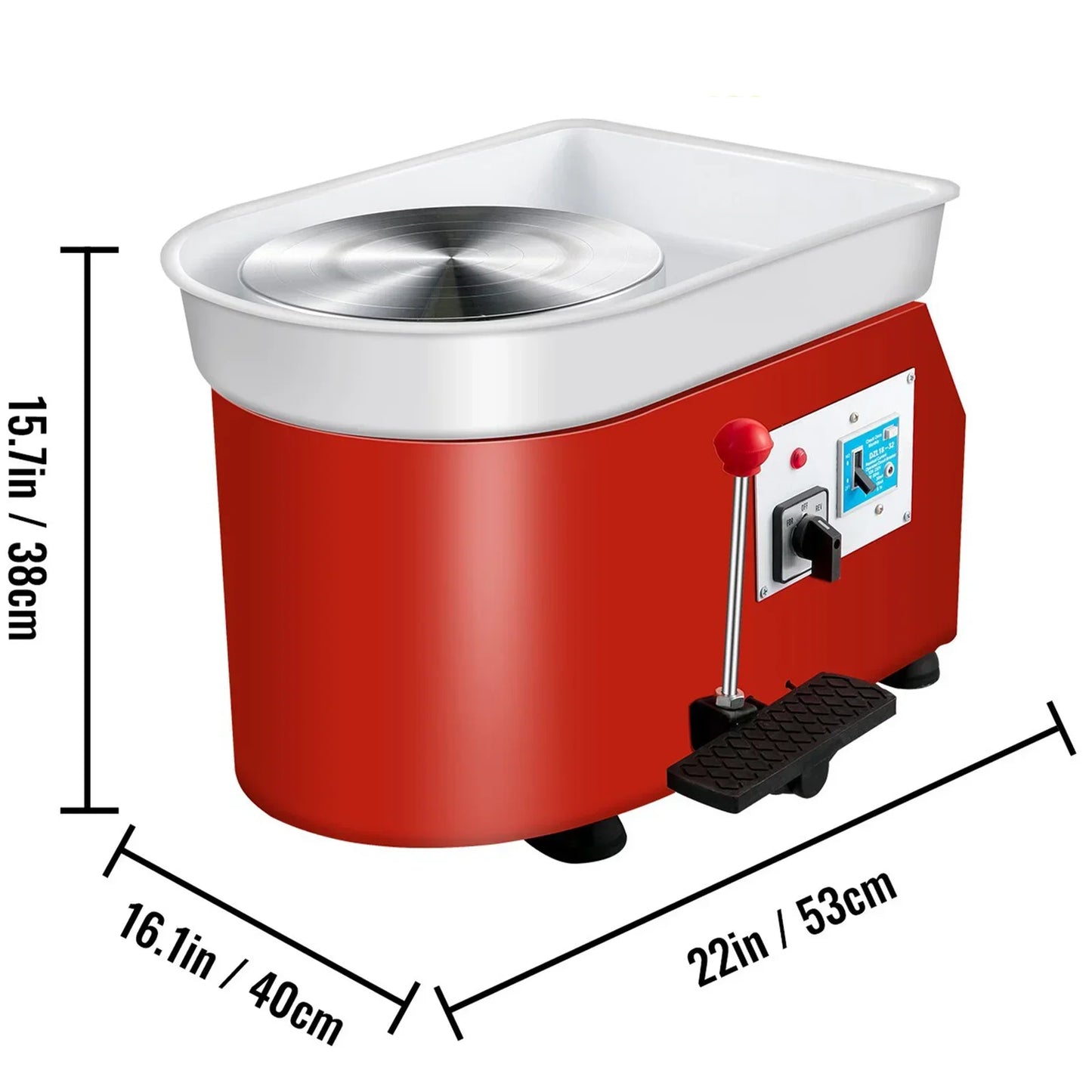 Sihao Electric Pottery Wheel Ceramic Machine Tools Art Crafts Clay Pottery Tools DIY Students Pottery Wheel for Ceramic Work