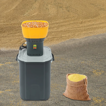 Elektrische Graanvermaler – Graanmolen – Korenmolen – Voermolen – Molen Voor Granen – Groene Variant – 55L Opslagcapaciteit – 1300W Krachtige Koperen Motor
