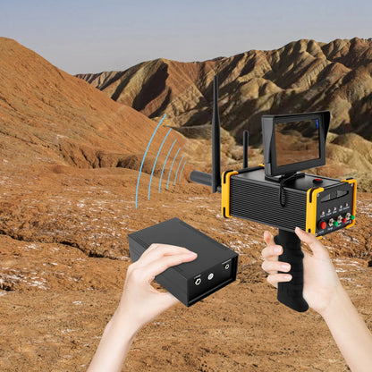 Metaaldetector – Schatzoekersapparaat – Metaalvinder – Graveraar – Metaaldetector – Groot Bereik 16 Meter – Weerbestendig ABS-Materiaal