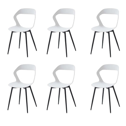 Eetkamerstoel - Eetkamerstoelen Set van 6 - Keukenstoelen - Keukenkruk - Keuken Stoelen - Montage - QUORE