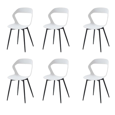 Eetkamerstoel - Eetkamerstoelen Set van 6 - Keukenstoelen - Keukenkruk - Keuken Stoelen - Montage