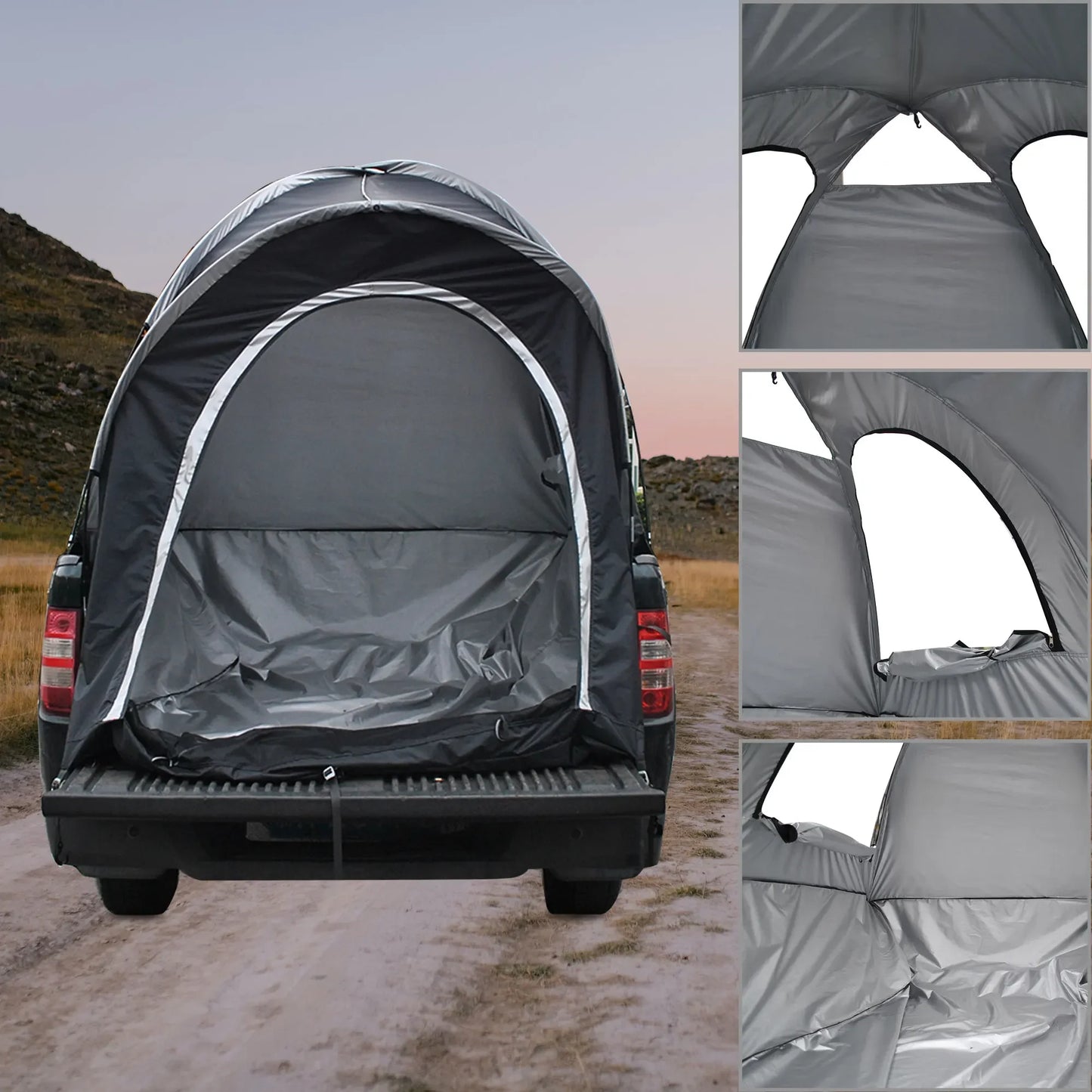 Daktent – Autotent – Rooftent – Kampeertent – Buitentent – Waterdicht PU4000 Oxford Stof – Ruimte voor 2-3 Personen