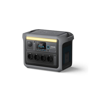 Powerbank – Power Station – Draagbare Batterij – Noodstroom – Zonne-energie Generator – 1800W Vermogen – Snelle Oplaadtijd 58 Minuten