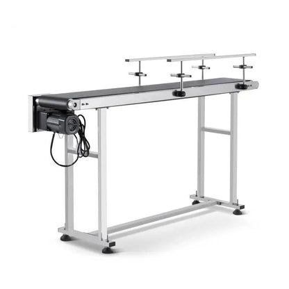 Transportband – Transportbanden – Transportband PVC – Industriële Transportband – RVS Frame – Instelbare Snelheid – Oververhittingsbeveiliging - 71 x 7.8 inch