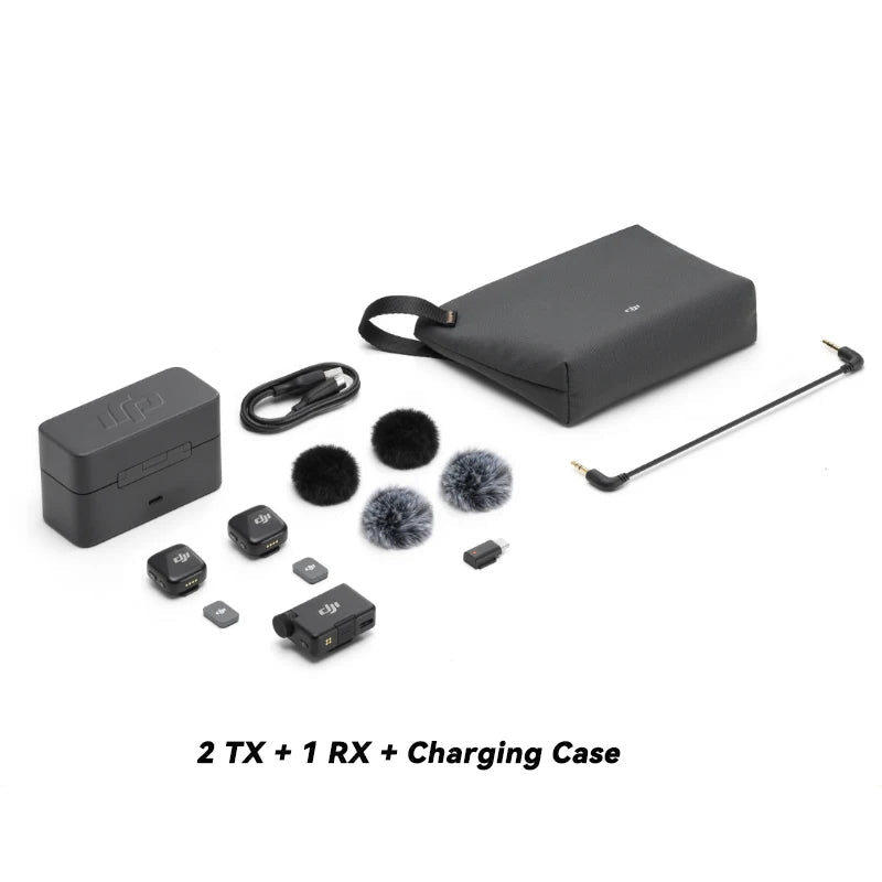 Draadloze Microfoon – Bluetooth Microfoon – RF Microfoon – Lavalier Microfoon – Podcast Microfoon – 400 Meter Bereik – Ruisonderdrukking
