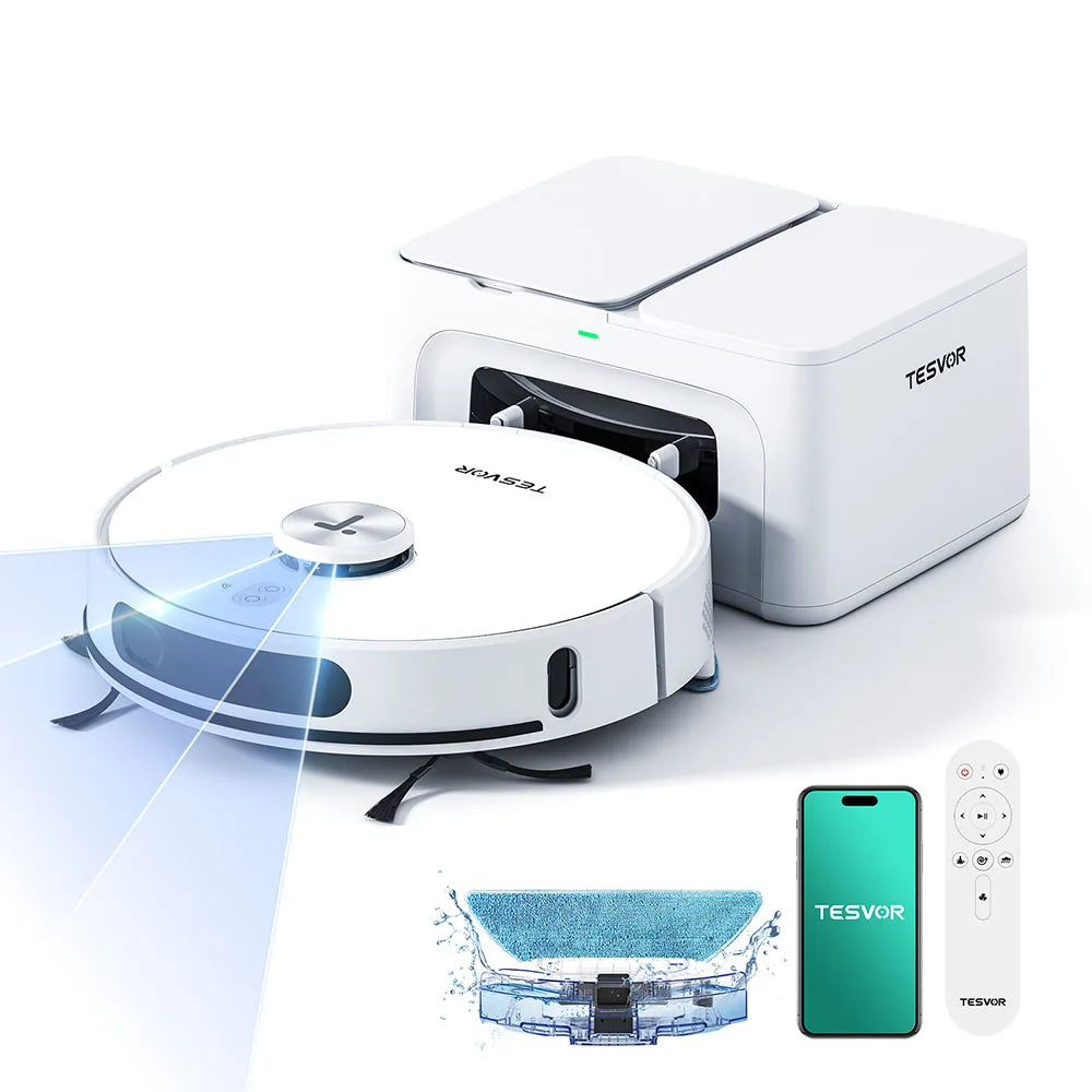 Draadloze Stofzuiger – Snoerloze Stofzuiger – Handstofzuiger – Steelstofzuiger – Lichtgewicht – 25 kPa Zuigkracht – 45 Minuten Batterijduur
