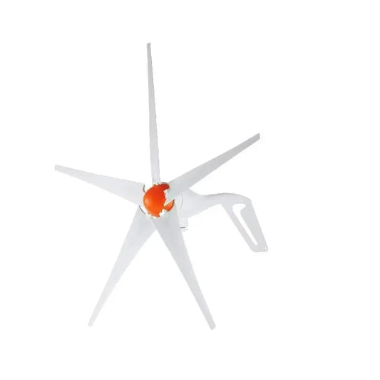 Windturbine - Windturbine Generator - Windenergie - Windmolen Generator - Wind Turbine – 500W - 12V - 5 Messen - Wit - QUORE