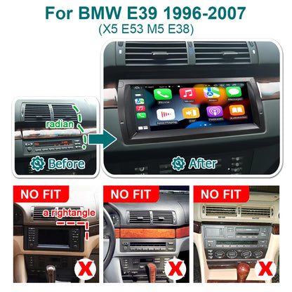 Autoradio – Auto Stereo – Multimedia Speler – Navigatie Systeem – CarPlay Android Auto – 10,25 Inch Touchscreen – Android 14 - QUORE