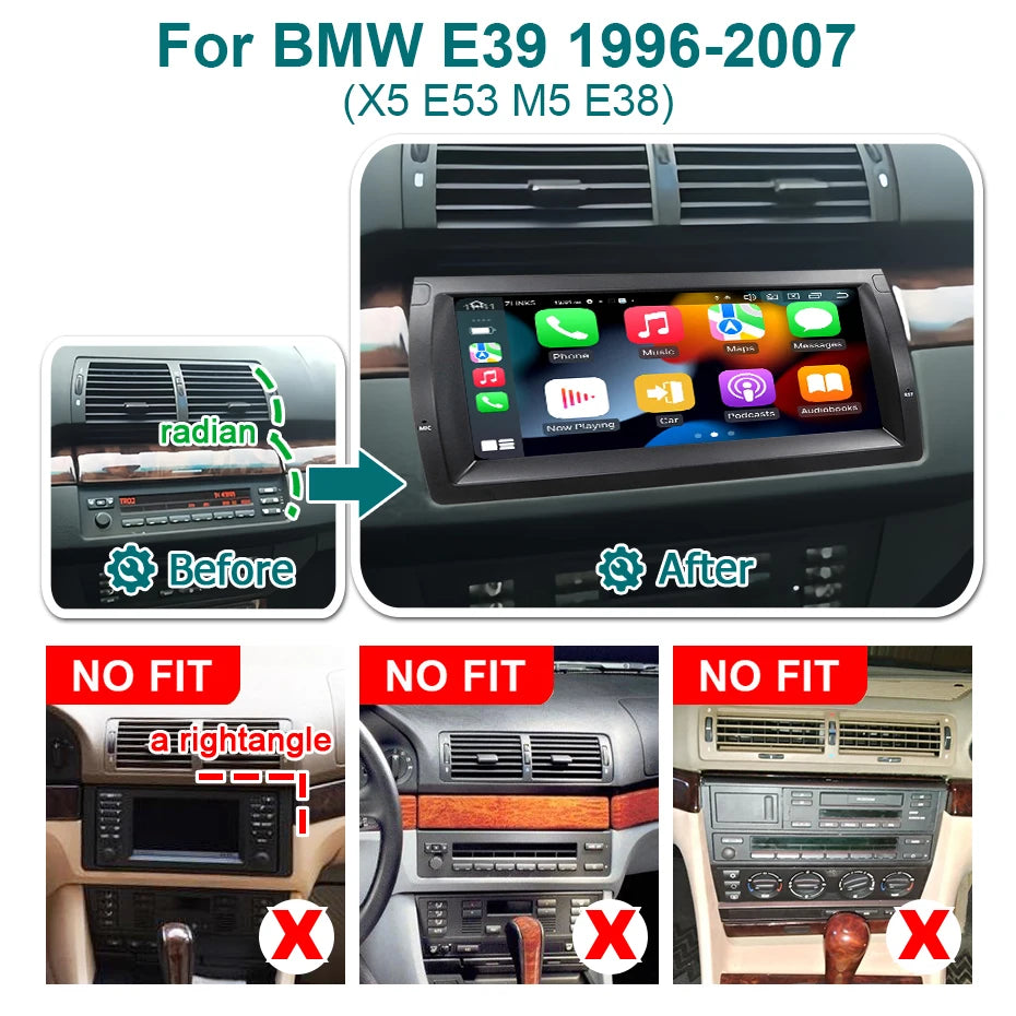 10,25" Autoradio – Multimedia Speler – CarPlay Systeem – Android Auto – GPS Navigatie – Android 14 OS – Plug-and-Play Installatie - QUORE