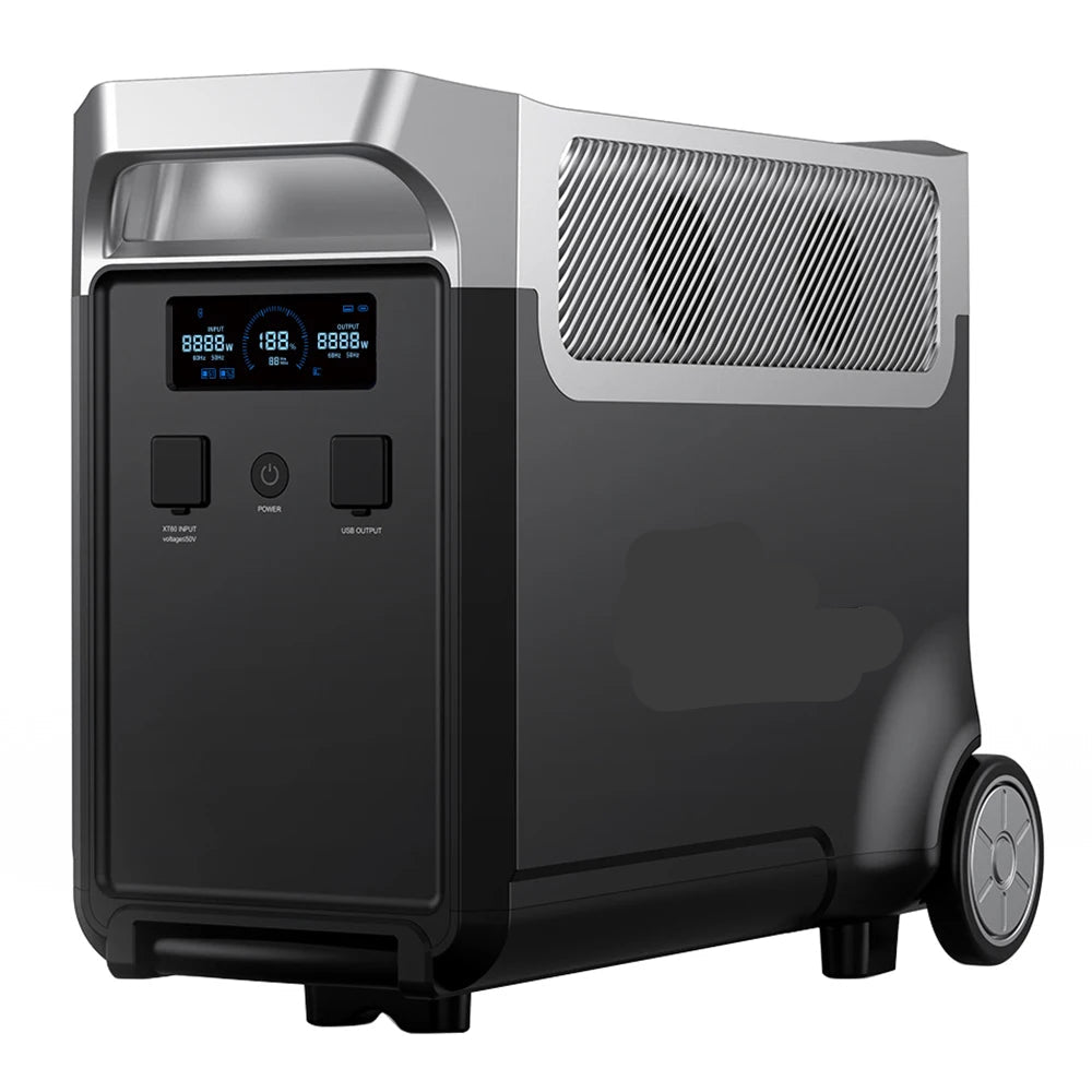 Uitbreidingsbatterij – Accu – Powerbank – Extra Accu – LiFePO4 3840Wh – Zonne-energie Opladen – USB-A 18W Type-C 100W