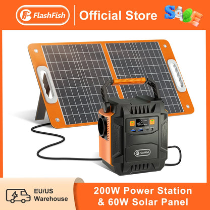 Powerstation – Draagbare Accu – Mobiele Energiebron – Camping Generator – Lichtgewicht – 151Wh Lithium-Ion – 200W Continu Vermogen