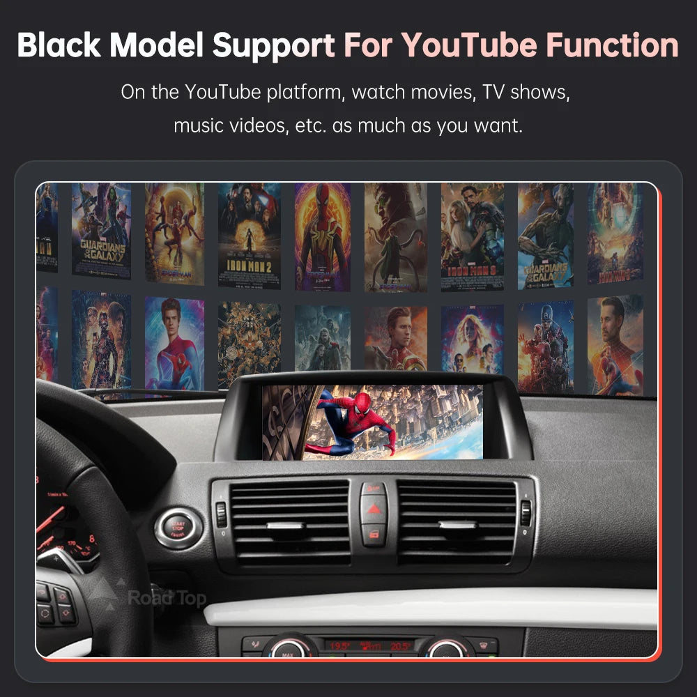 Wireless CarPlay – Draadloze CarPlay – Android Auto Interface – Mirror Link – Auto Multimedia Module CIC-Black – Plug & Play Installatie – Stuurwielbediening