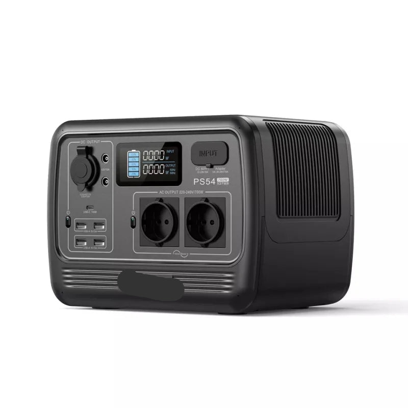 Draagbare Powerstation – Mobiele Accu – Externe Batterij – Noodstroom – 268Wh Capaciteit – 600W Vermogen