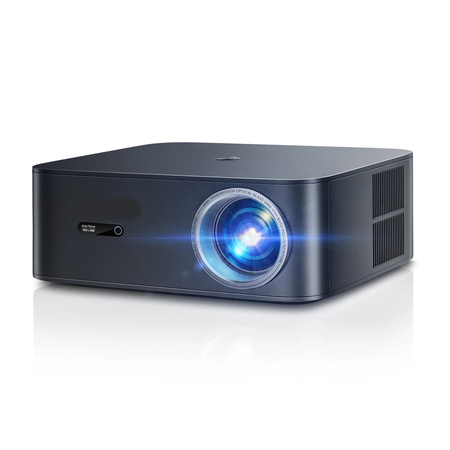 Beamer - Projector - Mini Projector - FHD 1080P - Bluetooth & WIFI – AI Auto Focus – 1000 ANSI Lumen – 30000 Lumen Helderheid – Auto-Focus – 4K Ondersteuning – EU Plug - QUORE