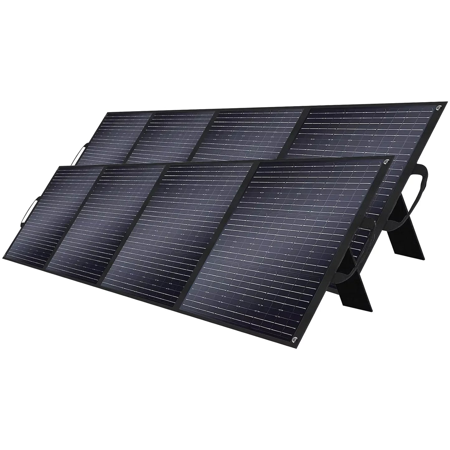 Opvouwbare Zonnepanelen – Draagbare Zonnepanelen – Outdoor Zonnepaneel – Hoog Rendement 23,4% – Temperatuurbestendig - Lichtgewicht 12,5 Kg - 400W (2 x 200W) Zonnepaneel