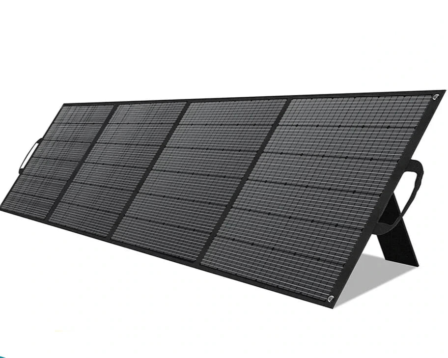 Zonnepaneel - Monokristallijn - Zonnepanelen - Draagbare stijve Zonnepanelen - Opvouwbaar & Lichtgewicht - 400W - IP65 Waterdicht - Voor Parallel & Serie Schakeling - voor Reizen - Camping
