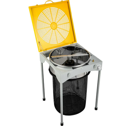 Vevor - Trimmer Head - Electric Cutting Machine - 18 Inch Hydroponic Electric Leaf Shears - 3 Speeds - 60W 6-Blade - Garden Tools - Silver Yellow 