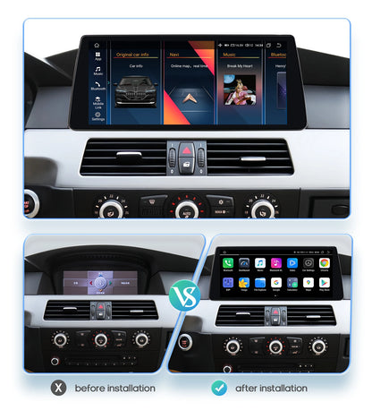 Android Autoradio – Car Multimedia Systeem – Navigatiescherm – Touchscreen Radio – GPS Speler – 10,25 Inch Scherm – Android 13 – CarPlay & Bluetooth ondersteuning