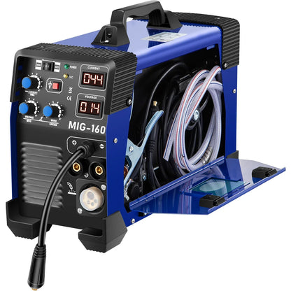 3-In-1 Lasmachine – Lassen Inverter – Mig Lasapparaat – Tig Lasser – Mma Machine – 20-200 Ampère – Geïntegreerde Draadvoeder