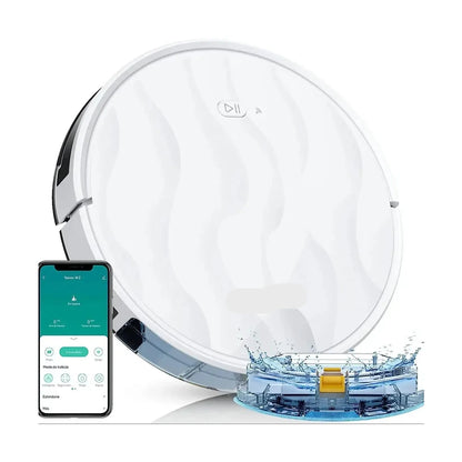 Robotstofzuiger – Robot Cleaner – Dweilrobot – Automatische Stofzuiger – 6000Pa Zuigkracht – 5200mAh Batterij